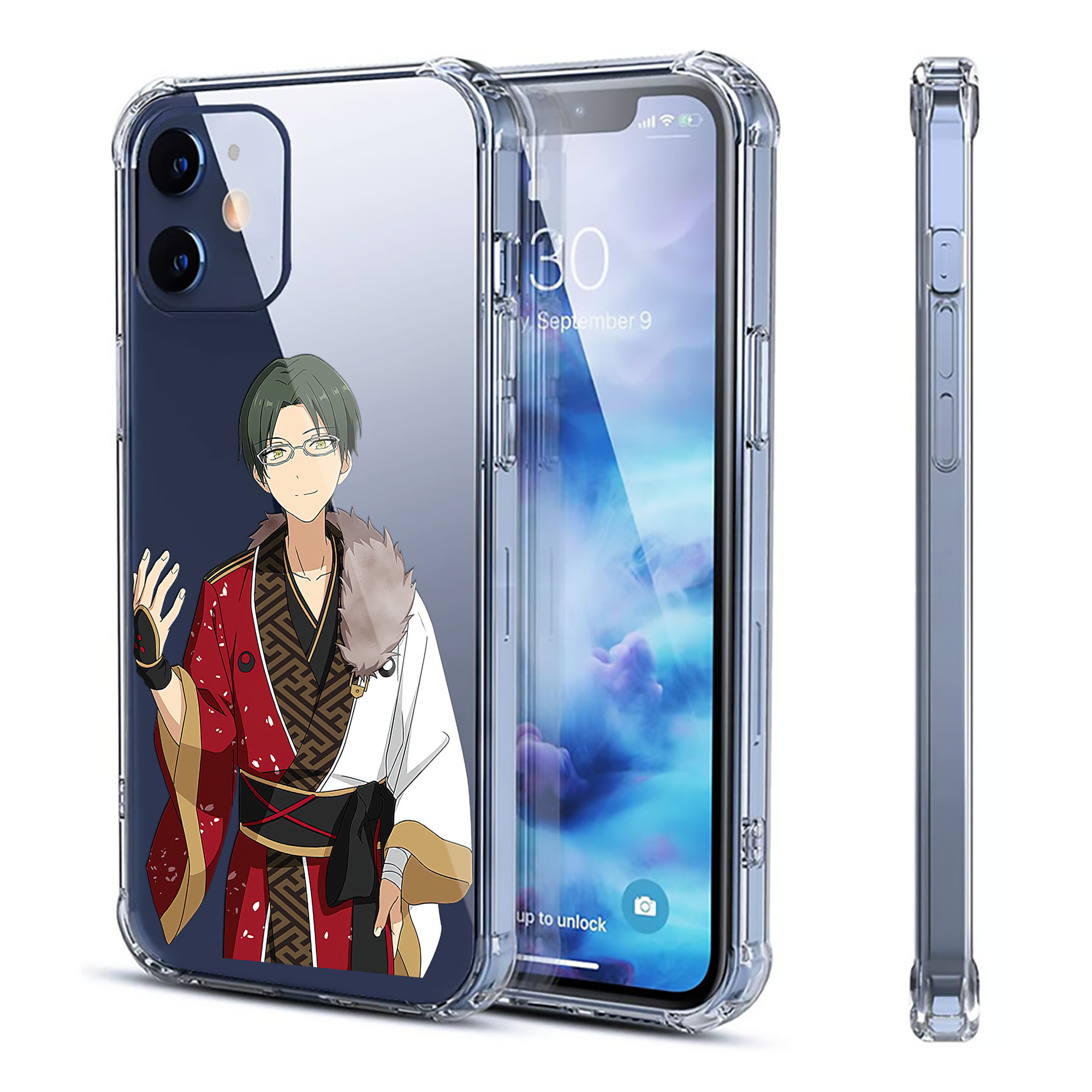 （画像用） あんさんぶるスターズ! Ensemble Stars 【iPhone 12シリーズ対応】透明スマホケース（クリアソフトケース）